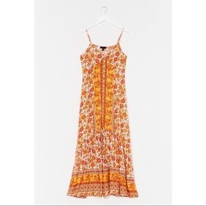 Meadow profile floral maxi dress